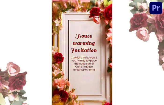 Housewarming Invitation 3D Design Instagram Story